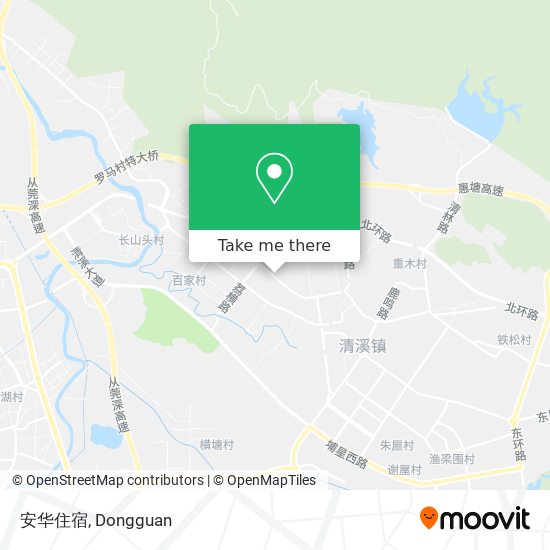 安华住宿 map