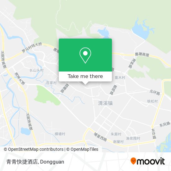 青青快捷酒店 map