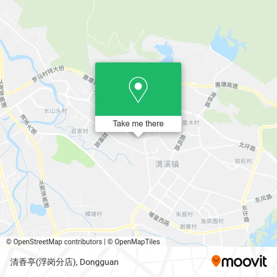 清香亭(浮岗分店) map