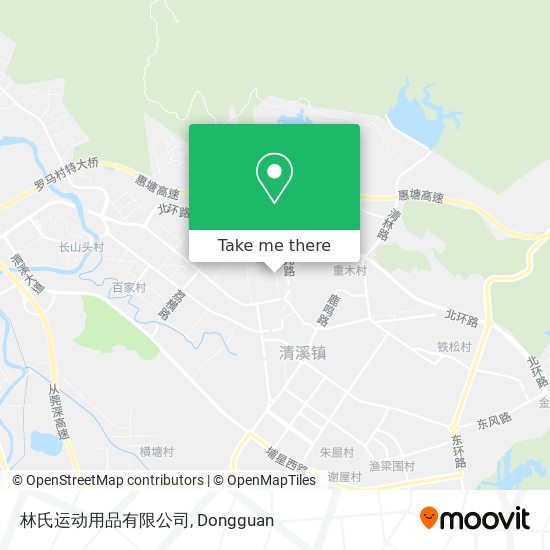 林氏运动用品有限公司 map