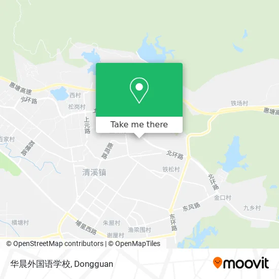 华晨外国语学校 map