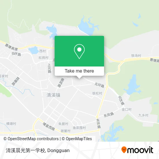 清溪晨光第一学校 map