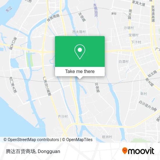 腾达百货商场 map