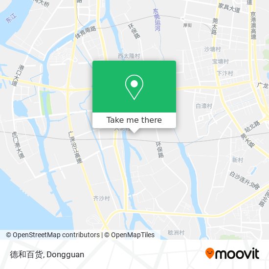 德和百货 map