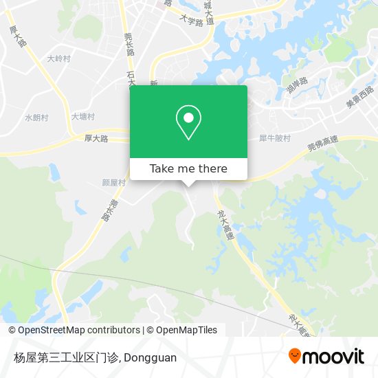 杨屋第三工业区门诊 map