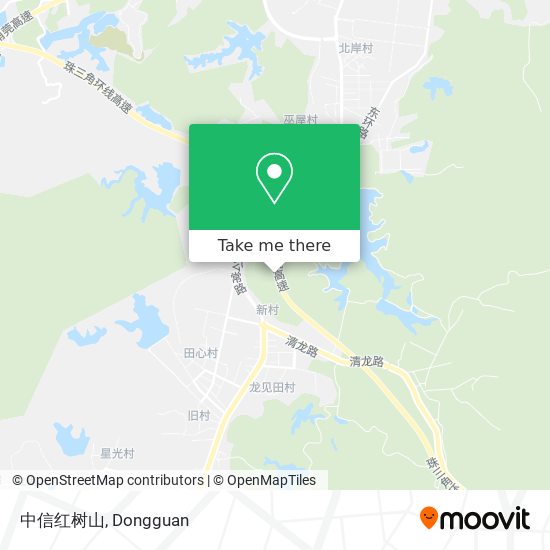 中信红树山 map