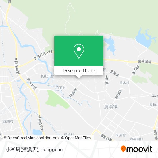 小湘厨(清溪店) map