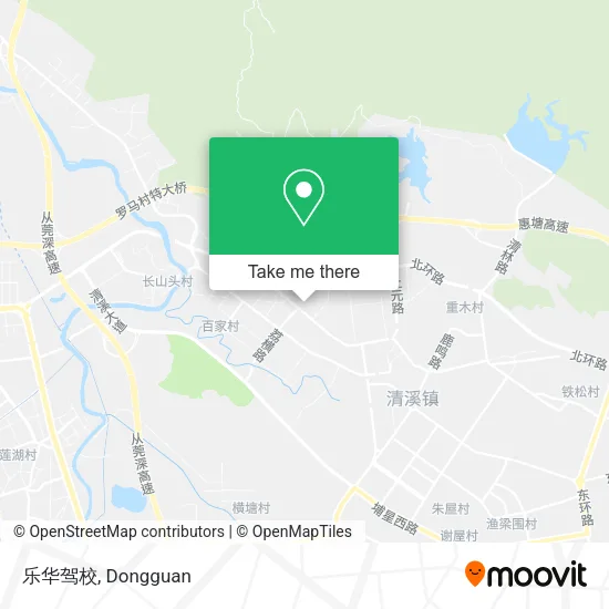 乐华驾校 map