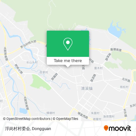 浮岗村村委会 map