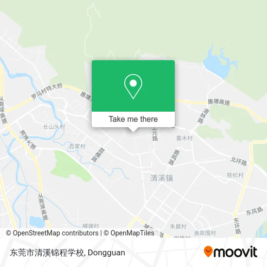 东莞市清溪锦程学校 map