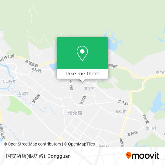 国安药店(银坑路) map