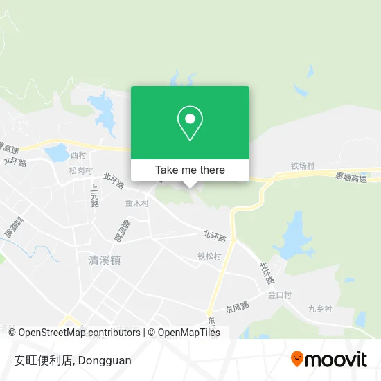 安旺便利店 map