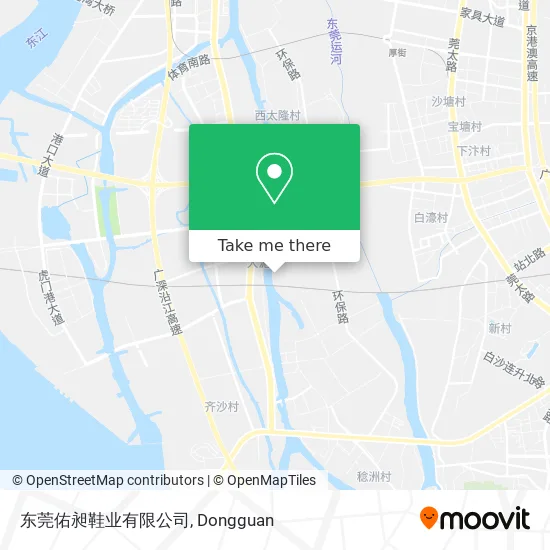 东莞佑昶鞋业有限公司 map