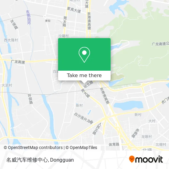 名威汽车维修中心 map