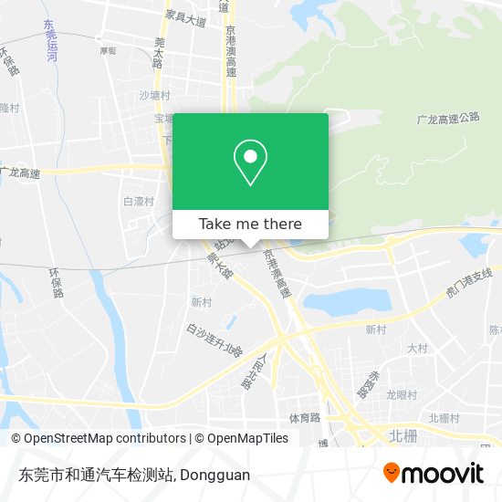 东莞市和通汽车检测站 map