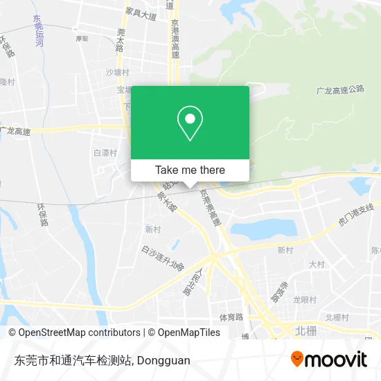 东莞市和通汽车检测站 map