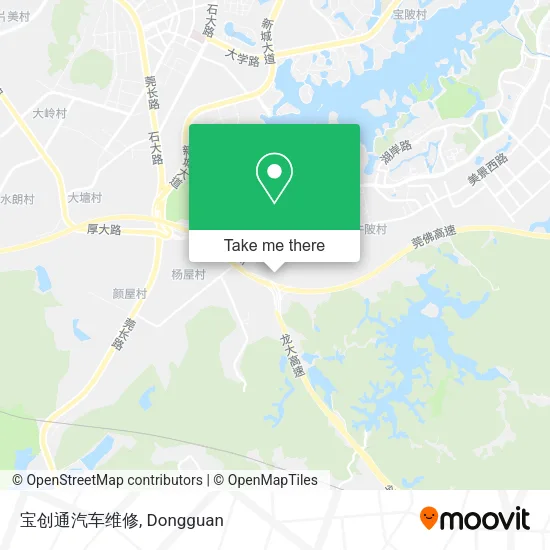 宝创通汽车维修 map