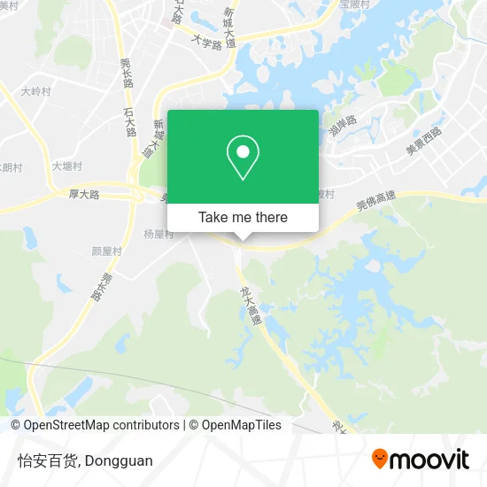 怡安百货 map