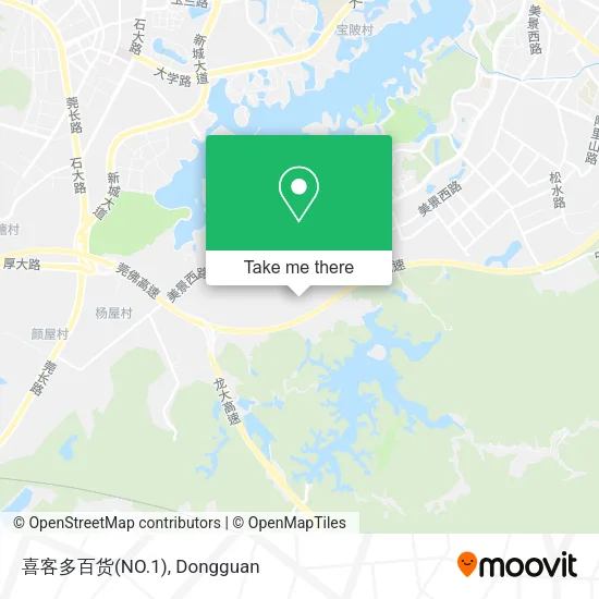 喜客多百货(NO.1) map