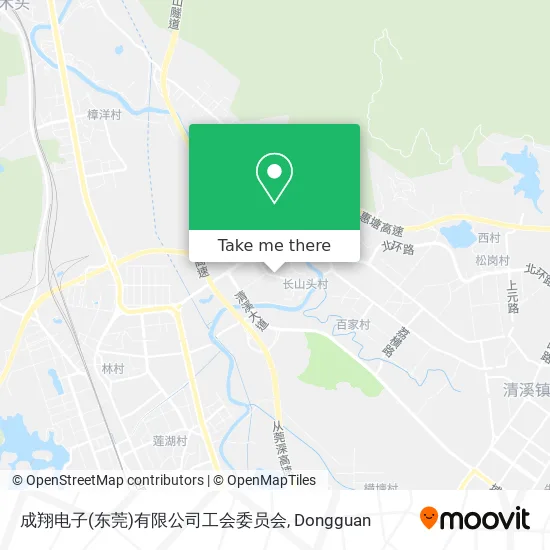 成翔电子(东莞)有限公司工会委员会 map