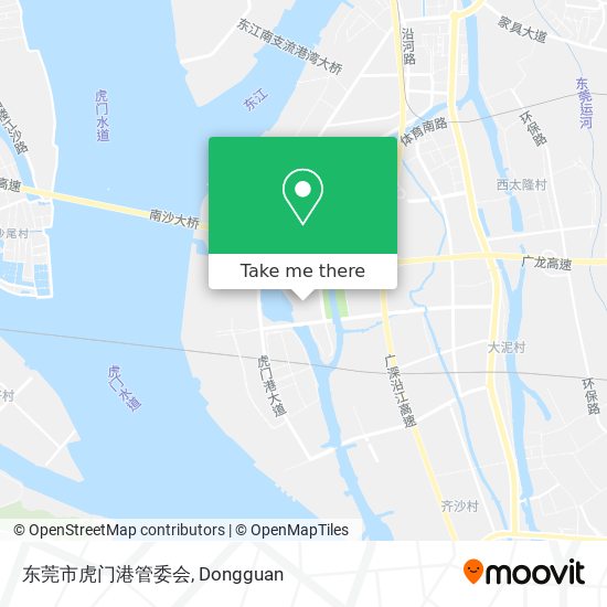 东莞市虎门港管委会 map