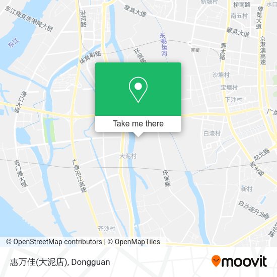 惠万佳(大泥店) map
