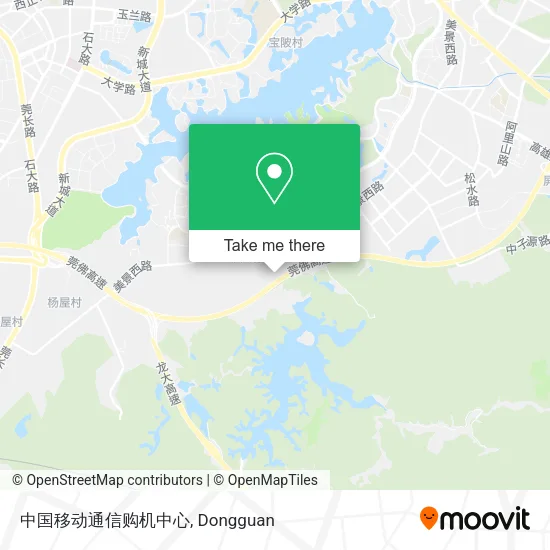 中国移动通信购机中心 map