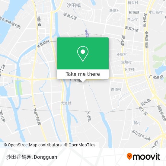 沙田香鸽园 map