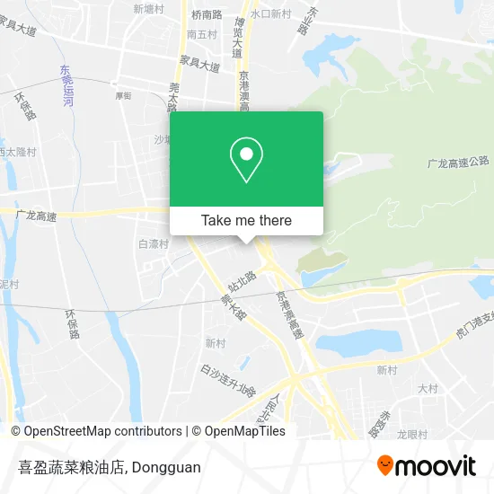 喜盈蔬菜粮油店 map