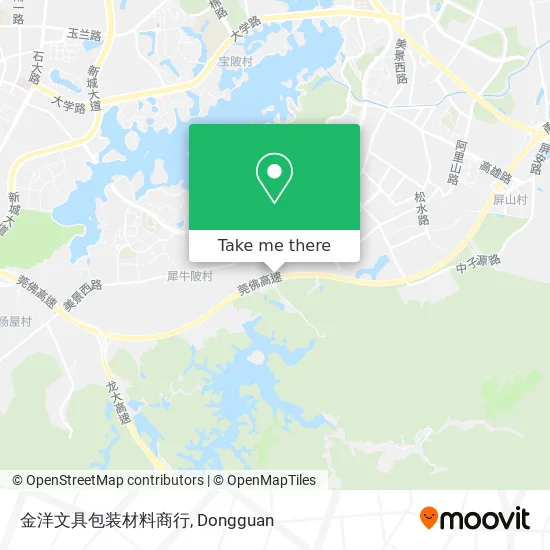 金洋文具包装材料商行 map