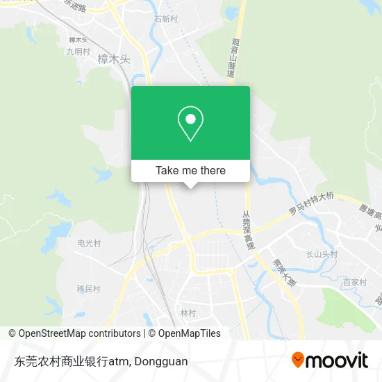 东莞农村商业银行atm map