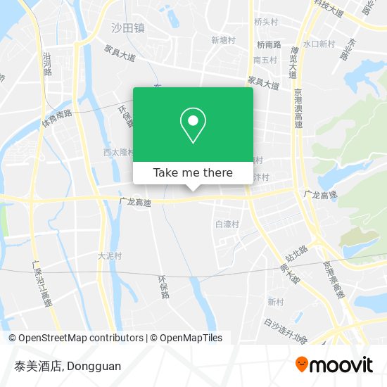 泰美酒店 map