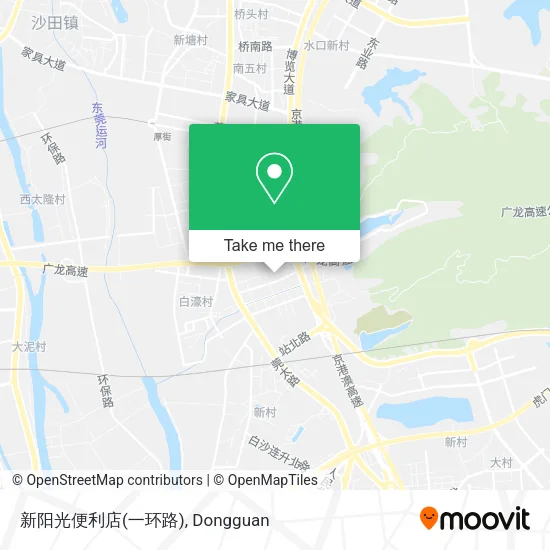 新阳光便利店(一环路) map