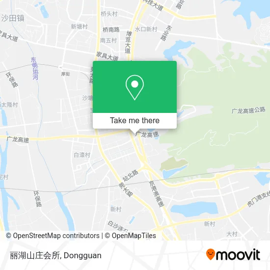 丽湖山庄会所 map