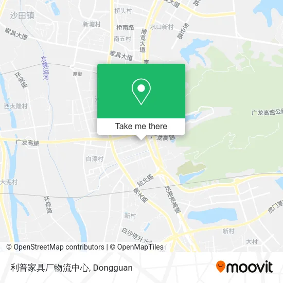 利普家具厂物流中心 map