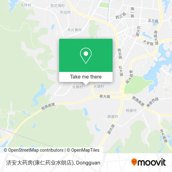 济安大药房(康仁药业水朗店) map