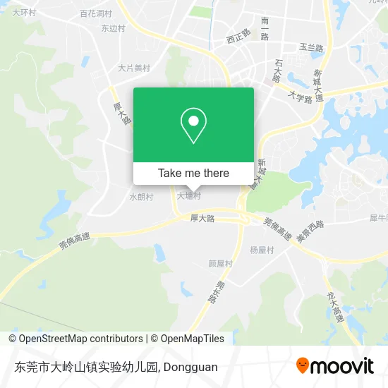 东莞市大岭山镇实验幼儿园 map