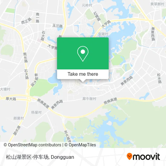 松山湖景区-停车场 map