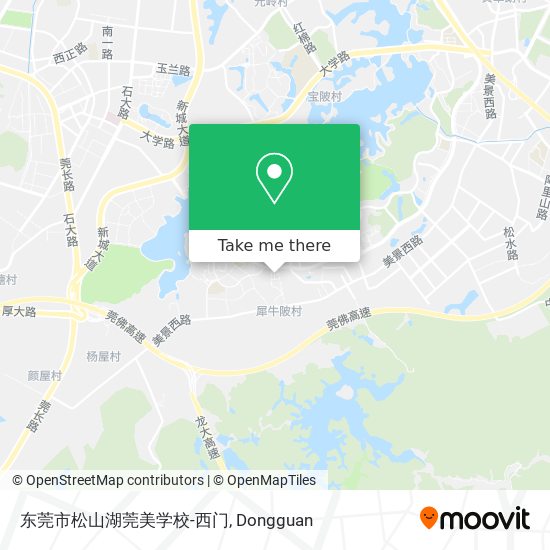 东莞市松山湖莞美学校-西门 map