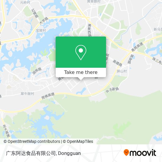 广东阿达食品有限公司 map