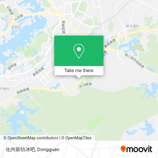 化州新怡冰吧 map