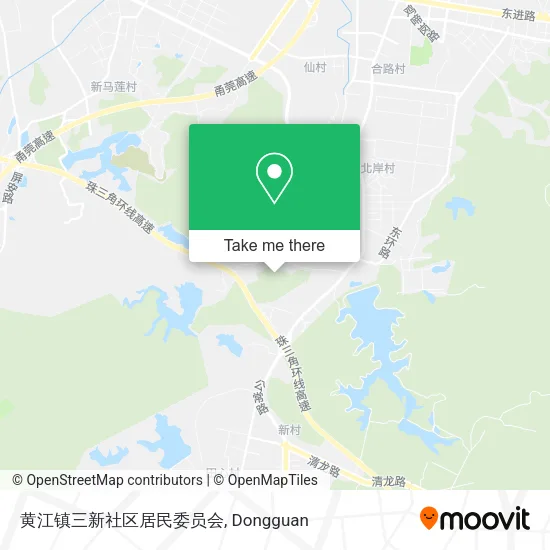 黄江镇三新社区居民委员会 map