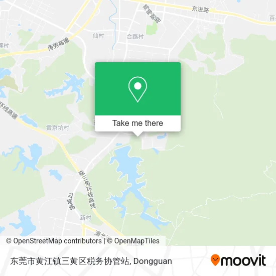 东莞市黄江镇三黄区税务协管站 map