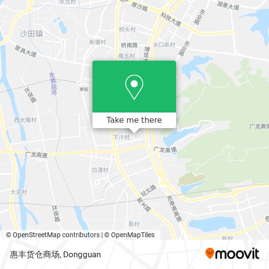 惠丰货仓商场 map