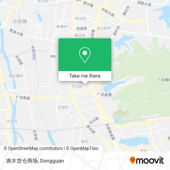 惠丰货仓商场 map