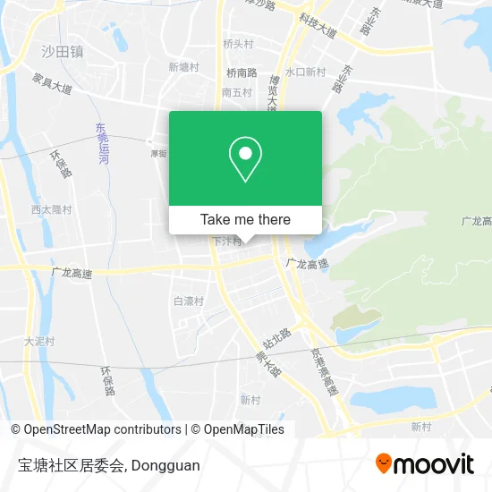 宝塘社区居委会 map