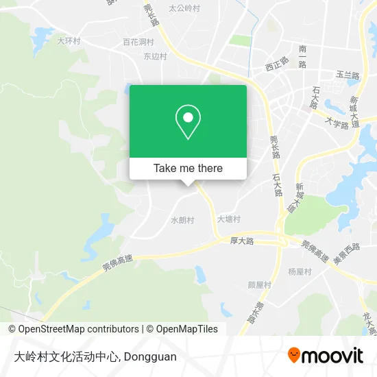 大岭村文化活动中心 map