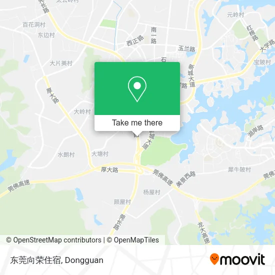 东莞向荣住宿 map