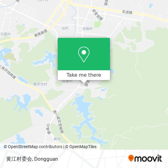黄江村委会 map