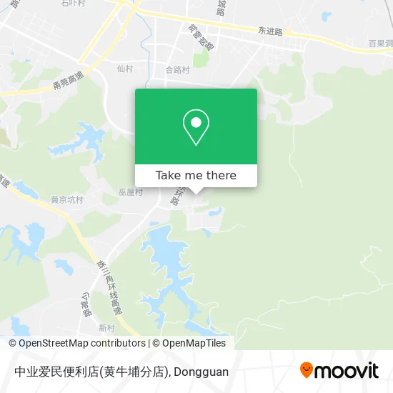 中业爱民便利店(黄牛埔分店) map
